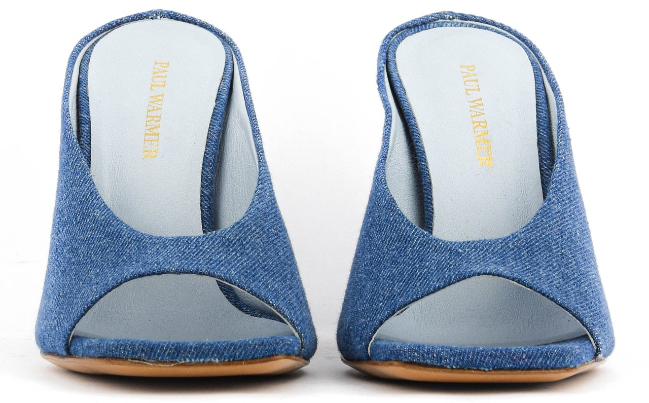 Paul Warmer Paulwarmer Livia Mule Jeans Blauw