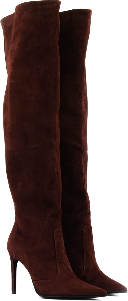 Paul Warmer Patrice Overknee 90 Burgundy Rood