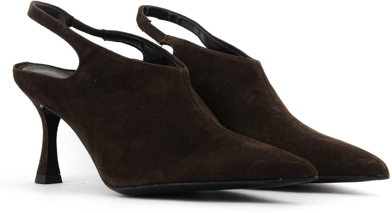 Paul Warmer Viona Slingback Pump Brown 70 Bruin