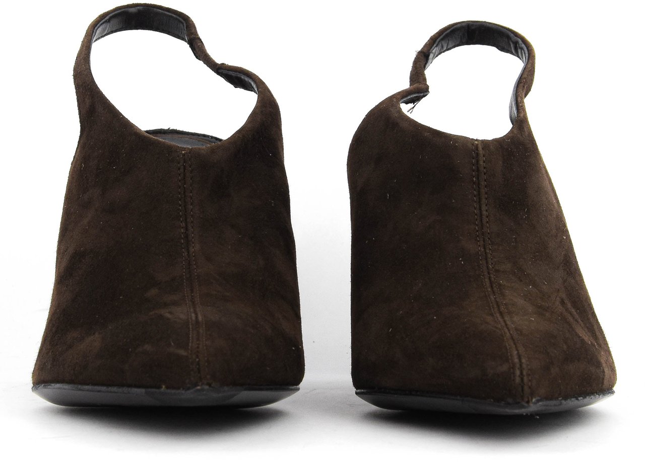 Paul Warmer Viona Slingback Pump Brown 70 Bruin