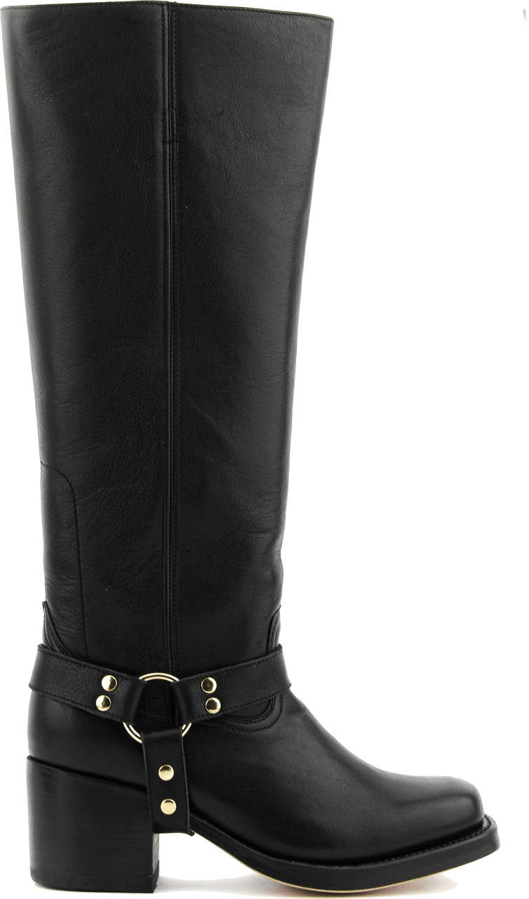 Paul Warmer Iconic Biker Boot Black Zwart