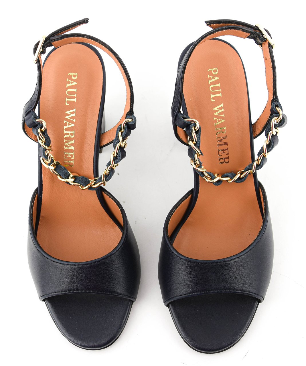 Paul Warmer Sara Chain Sandal Bue Blauw