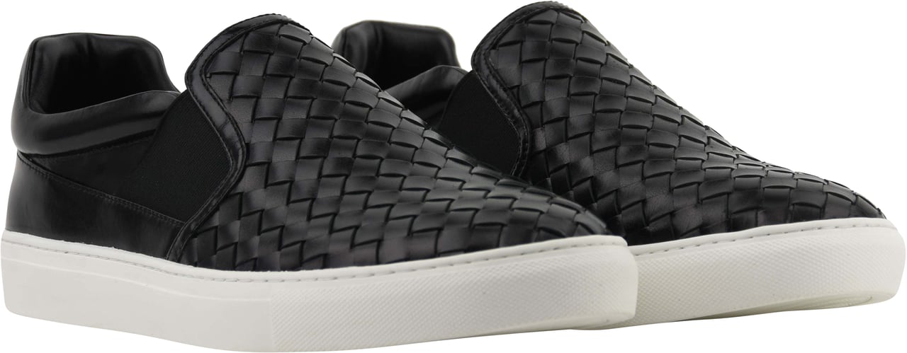 Paul Warmer Braided Loafer Black Zwart