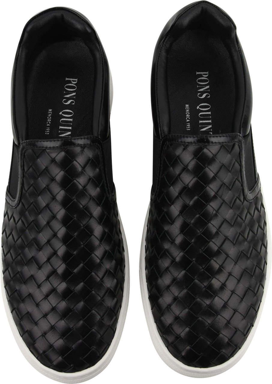 Paul Warmer Braided Loafer Black Zwart