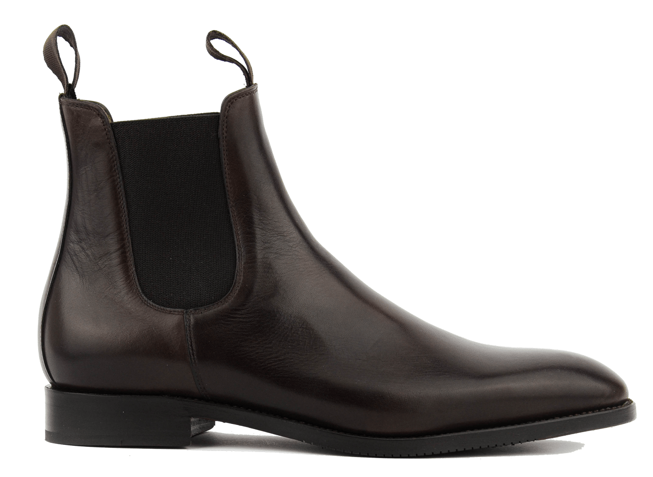 Paul Warmer Bespoke Chelsea Boot Chocolat Bruin