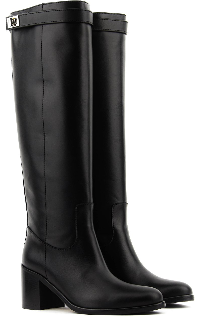 Paul Warmer Lock Long Boot Black 65 Zwart