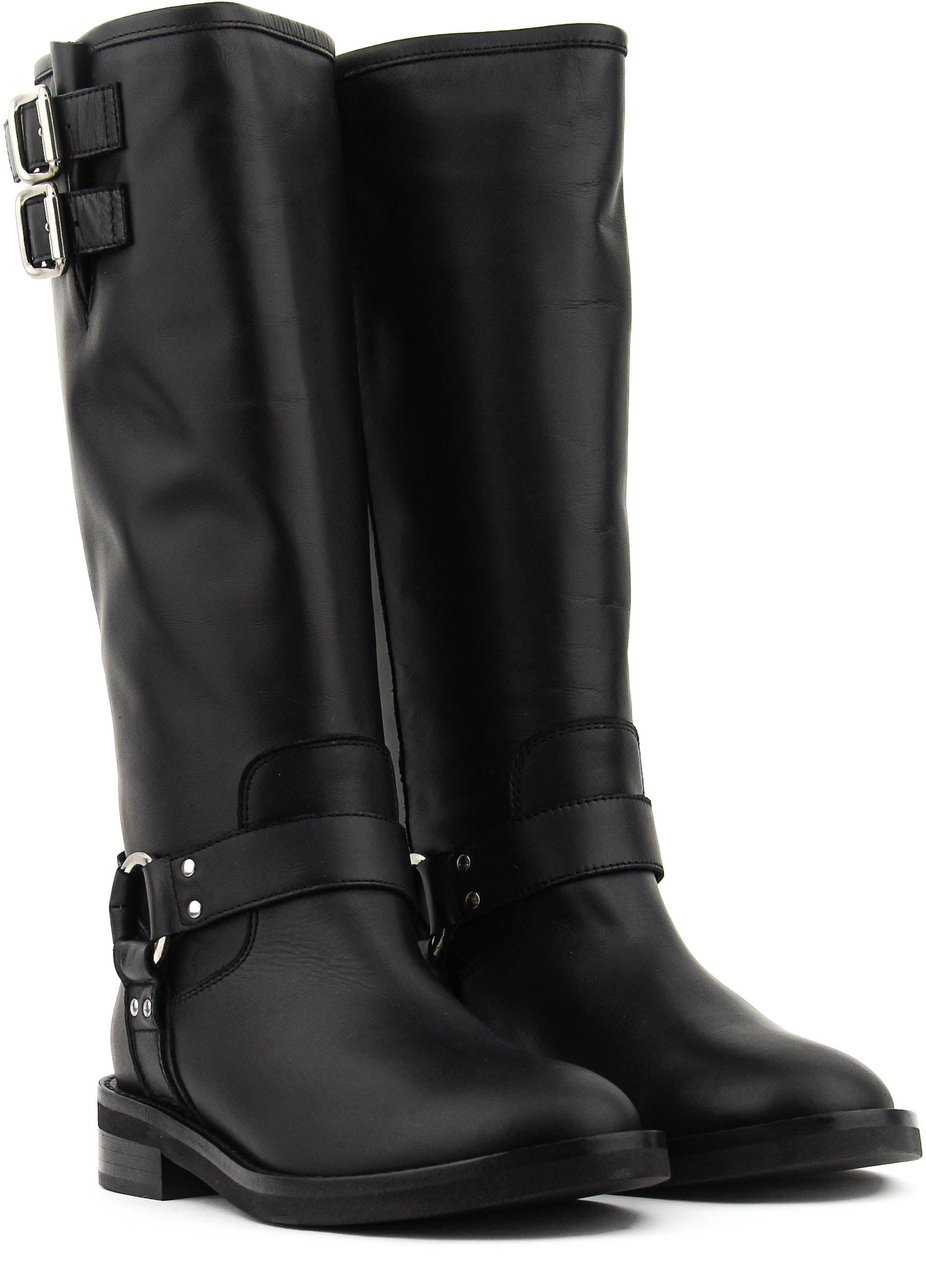 Paul Warmer Biker Mid Black Zwart