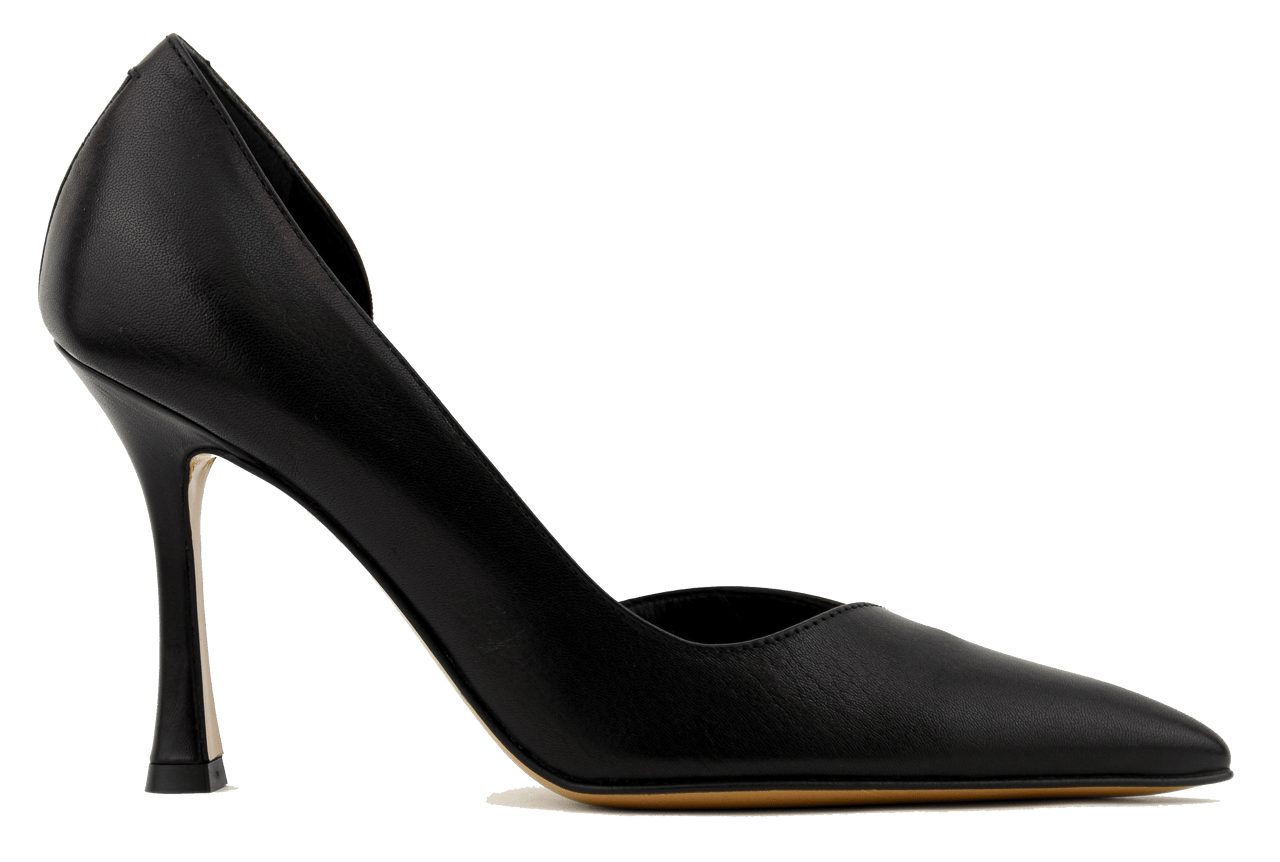 Paul Warmer D'orsay Pump Black 90 Zwart