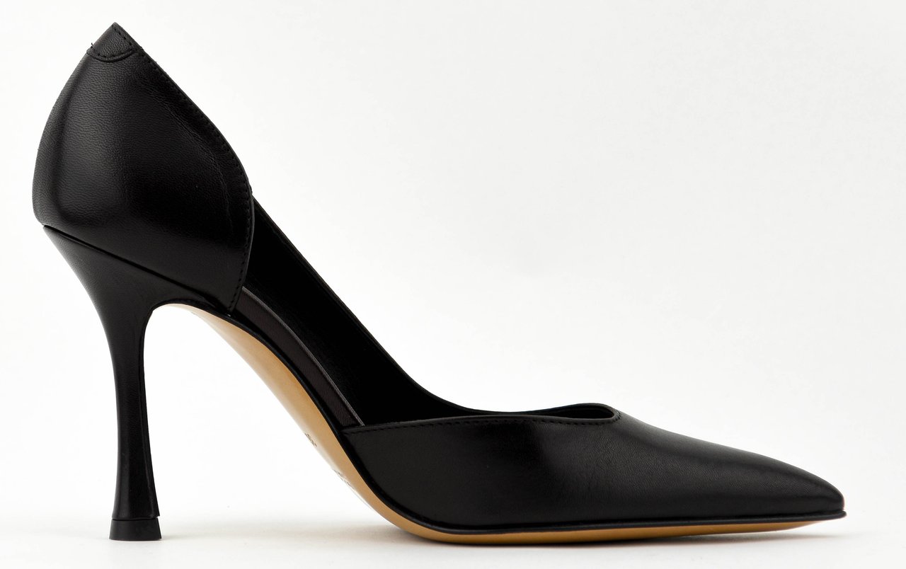 Paul Warmer D'orsay Pump Black 90 Zwart
