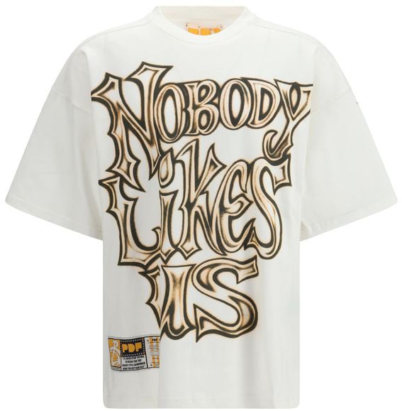PDF di Domenico Formichetti PDF Channel Beige Cotton T-Shirt Beige