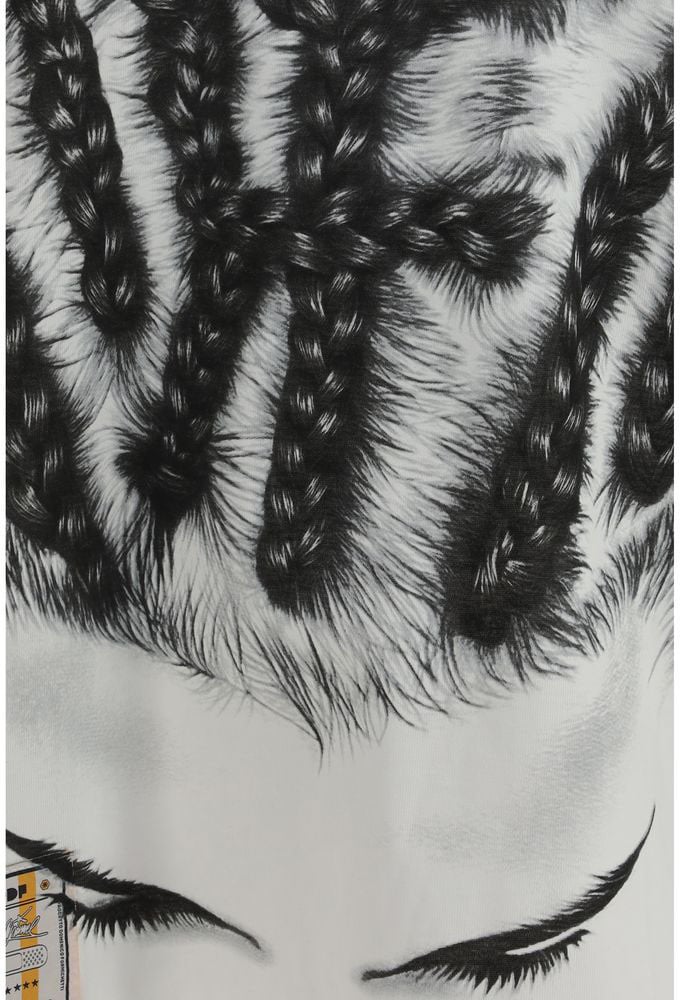 PDF di Domenico Formichetti PDF Channel White Cotton T-Shirt Wit