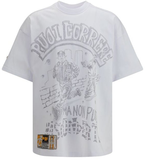 PDF di Domenico Formichetti PDF Channel White Cotton Sportswear Wit