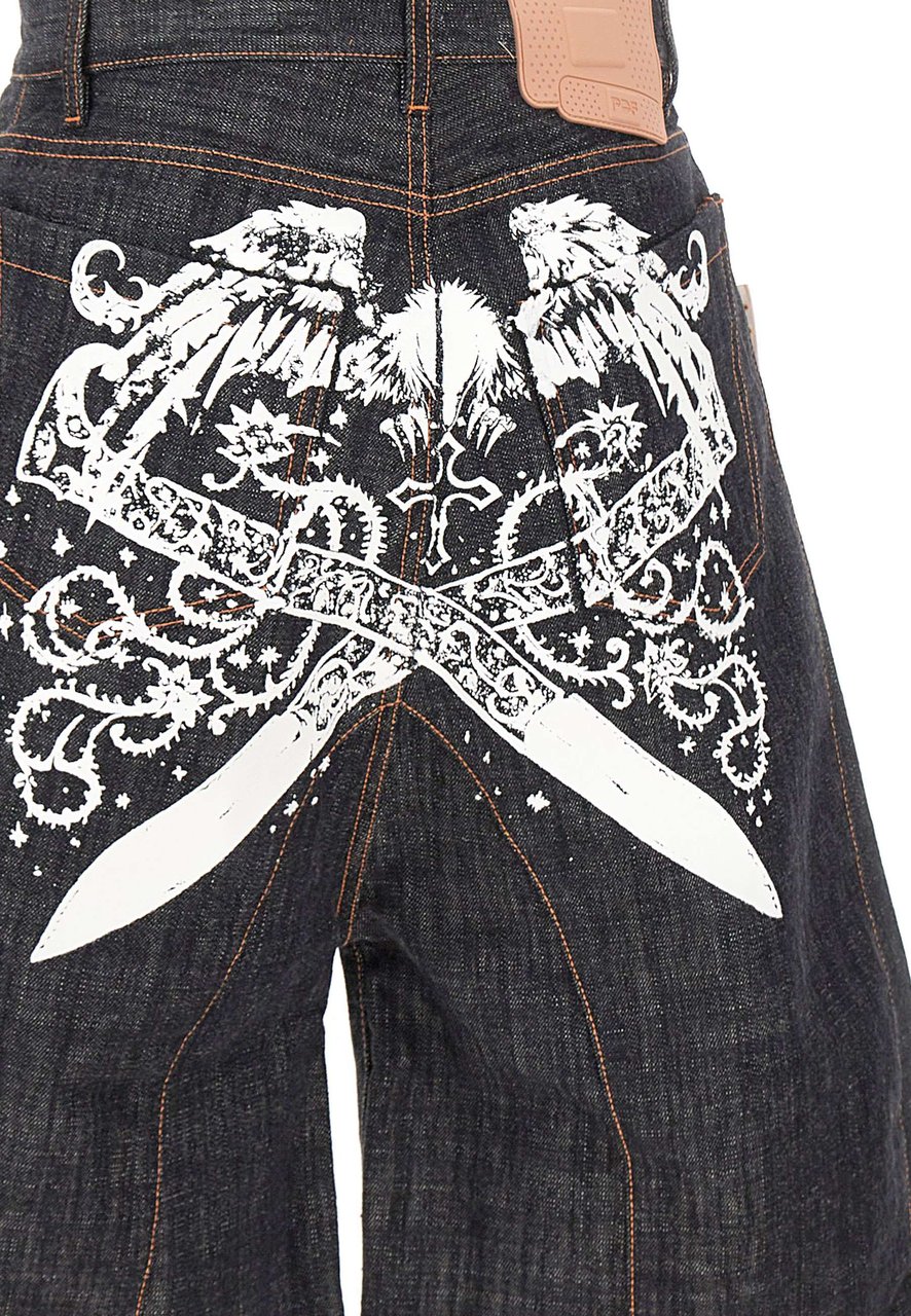 PDF di Domenico Formichetti Shorts Blue Navy