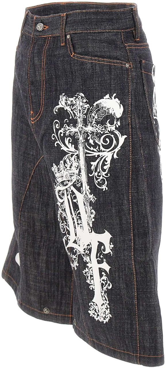PDF di Domenico Formichetti Shorts Blue Navy