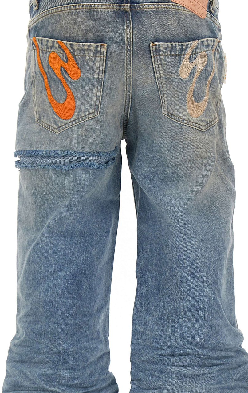 PDF di Domenico Formichetti Jeans Light Blue Blauw