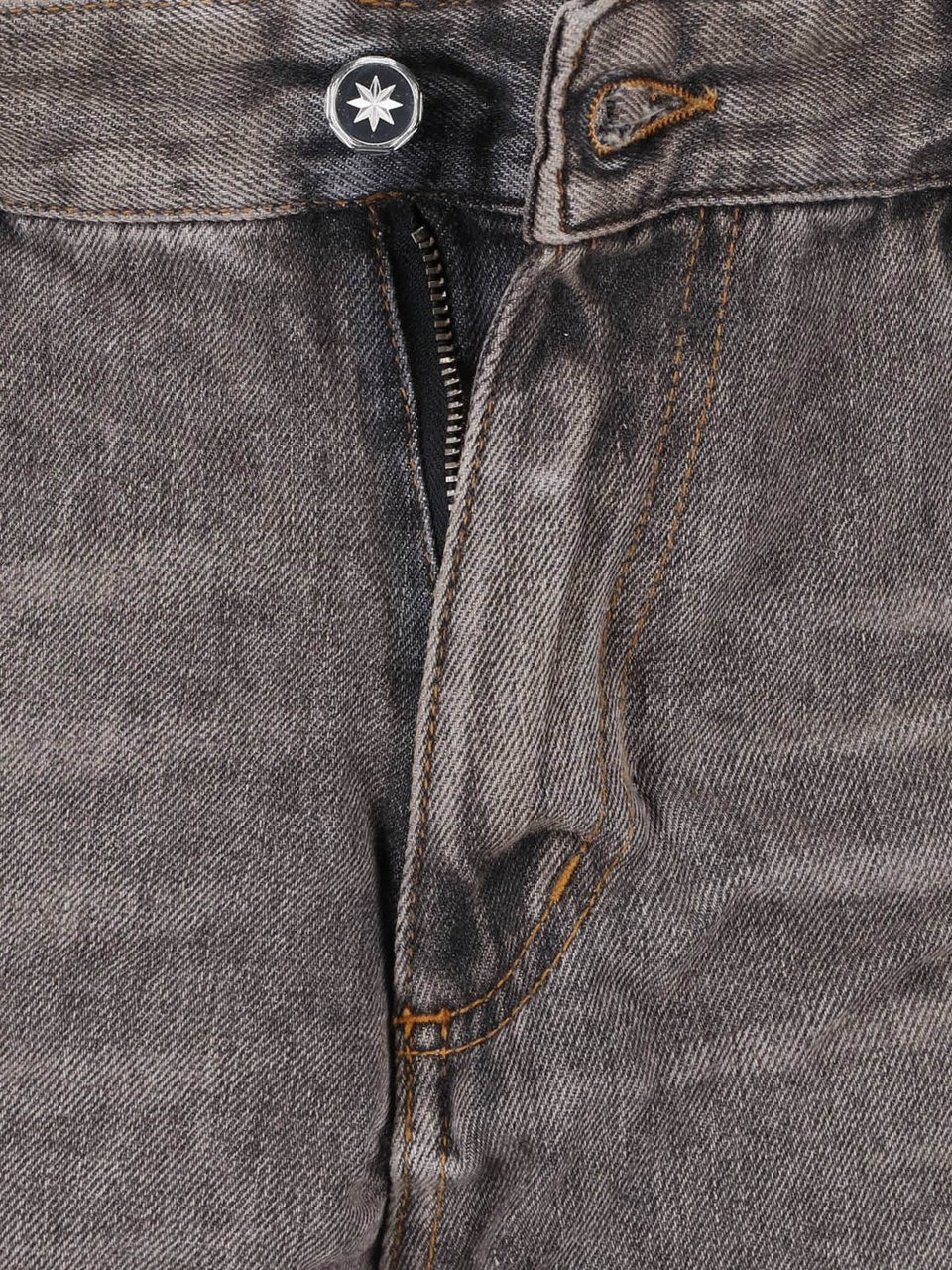 PDF di Domenico Formichetti Gray Rich Kid Wide-Leg Jeans Grijs