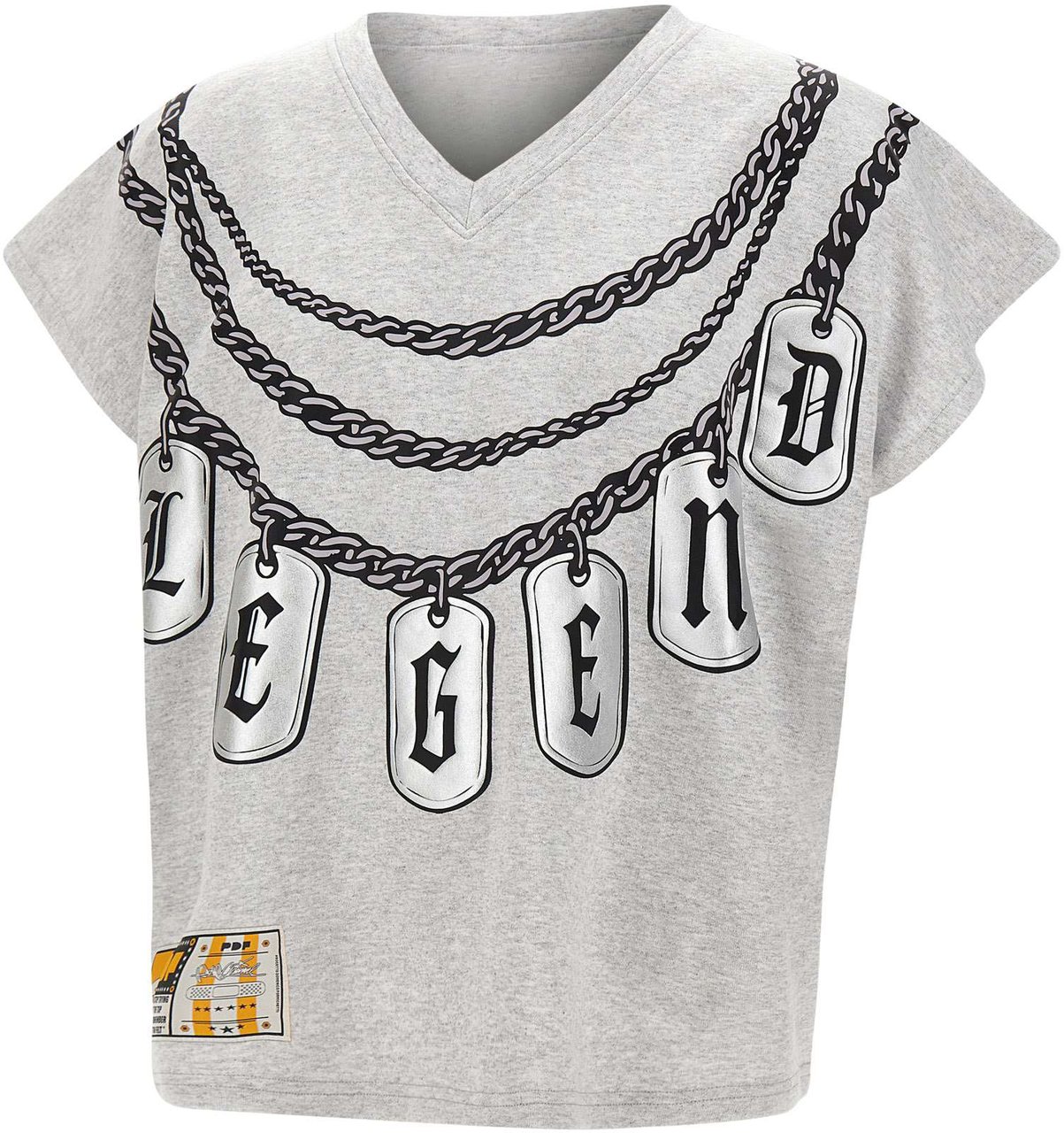 PDF di Domenico Formichetti T-Shirts And Polos Grey Lichtgrijs