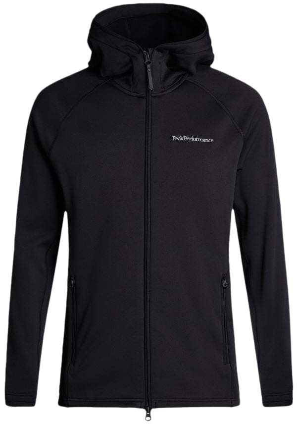 Peak Performance Chill Light Zip Hood Zwart