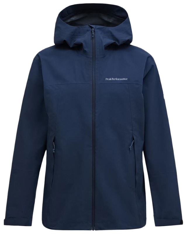 Peak Performance Trail Hipe Regenjas Blauw