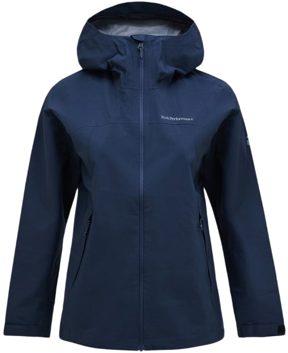 Peak Performance Trail Hipe Regenjas Blauw