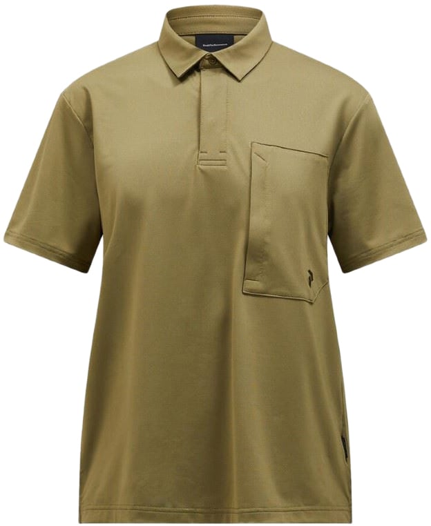 Peak Performance Pocket Golf Polo Groen