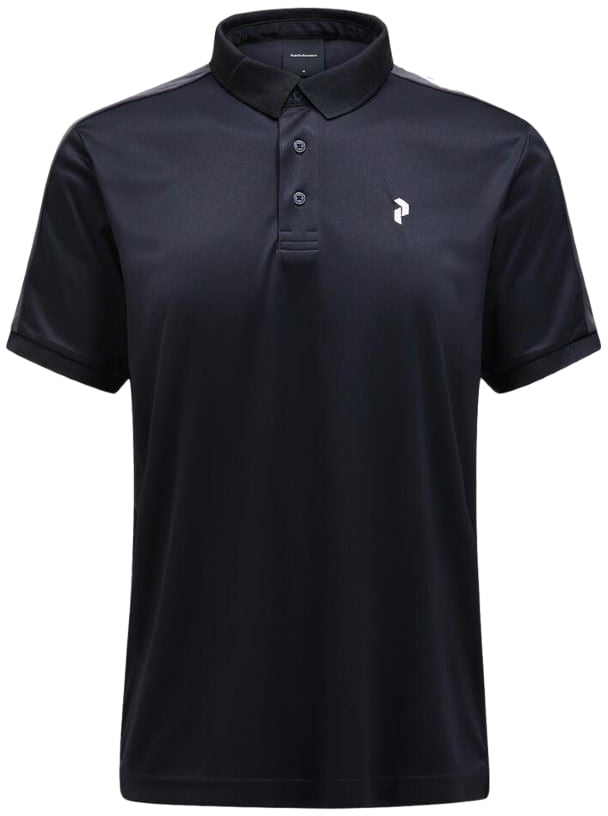 Peak Performance Pocket Golf Polo Zwart