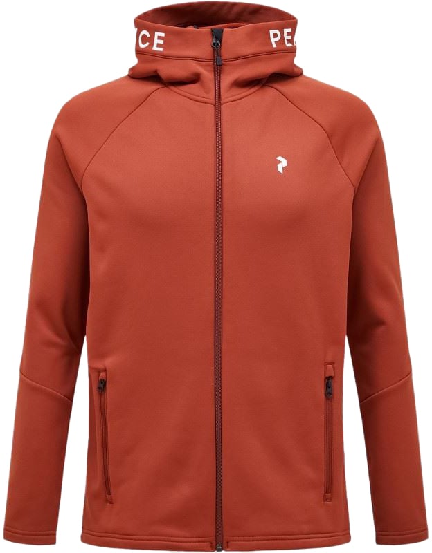 Peak Performance Rider Zip Hood Vest Oranje