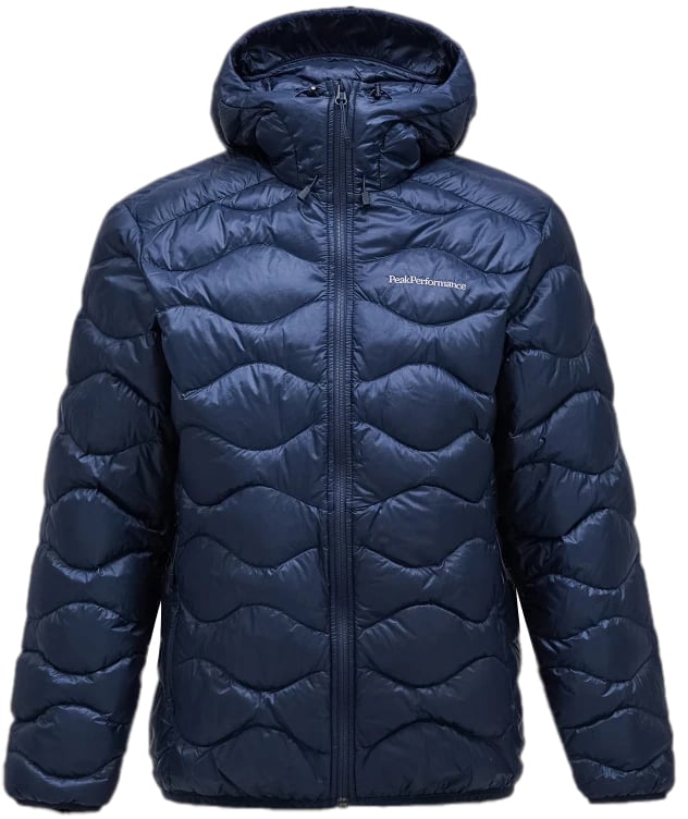Peak Performance Helium Down Hood Blauw