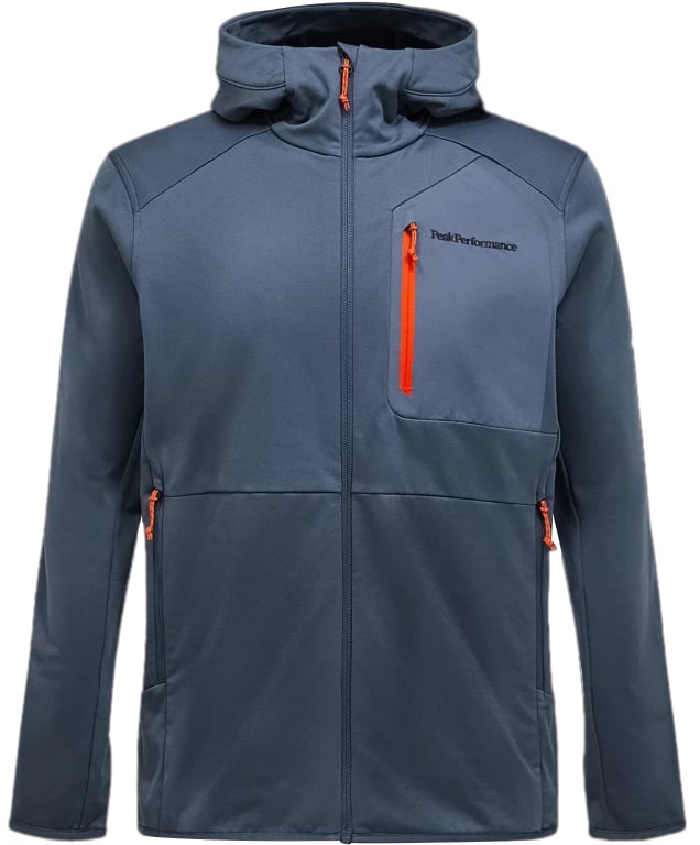Peak Performance Utility Light Zip Blauw