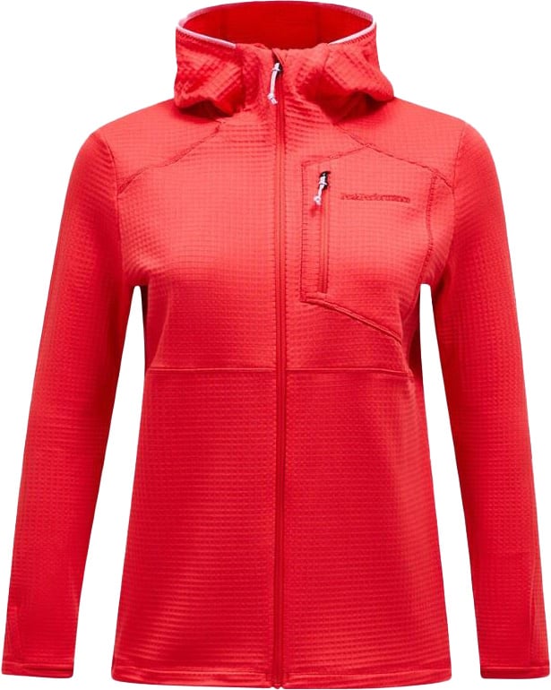Peak Performance Trail Polartec Zip Rood