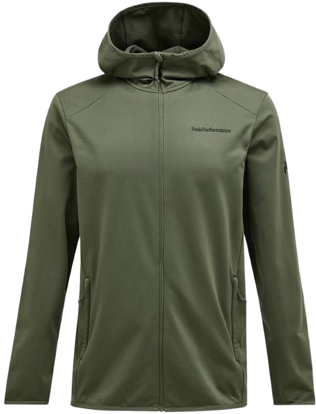 Peak Performance Light Zip Hood Groen