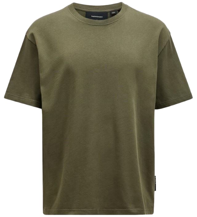 Peak Performance Heavy Cotton T-shirt Groen