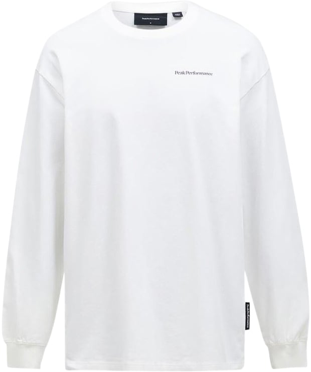 Peak Performance Graphic LS T-shirt Wit