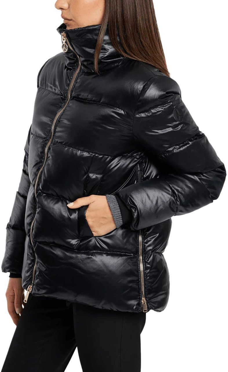 People of Shibuya People of Shibuya Jackets Black Woman Dierenprint