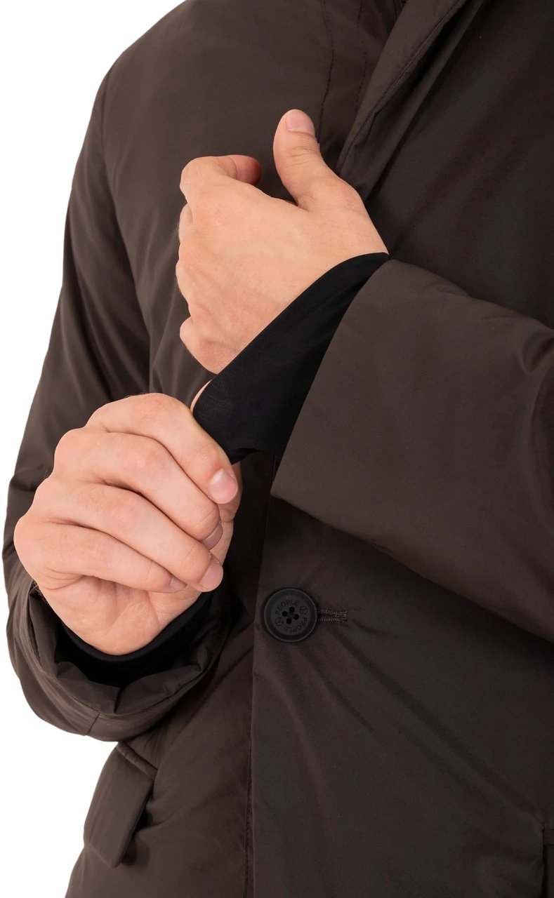 People of Shibuya People of Shibuya Jackets Brown Man Dierenprint