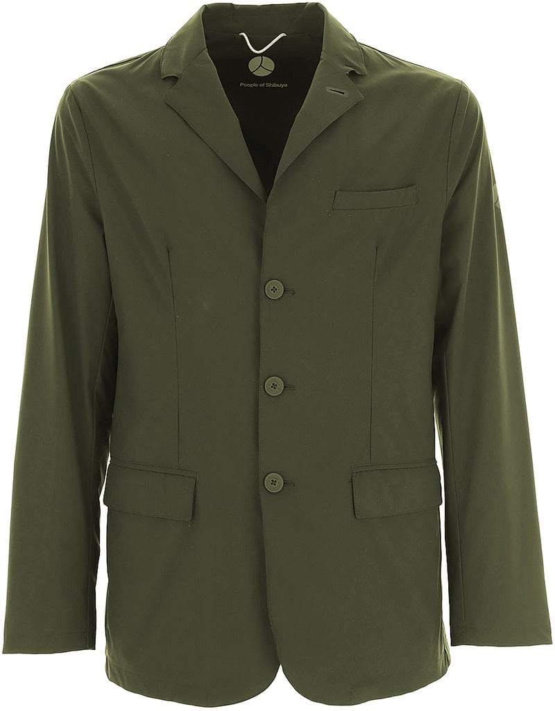 People of Shibuya people of shibuya - Formal Jacket - tokuma-pm652-verde Dierenprint