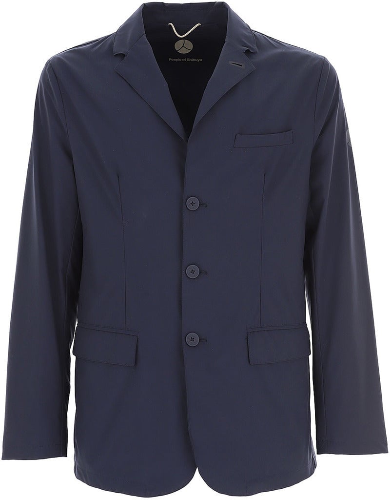 People of Shibuya people of shibuya - Formal Jacket - tokuma-pm652-blu Blauw