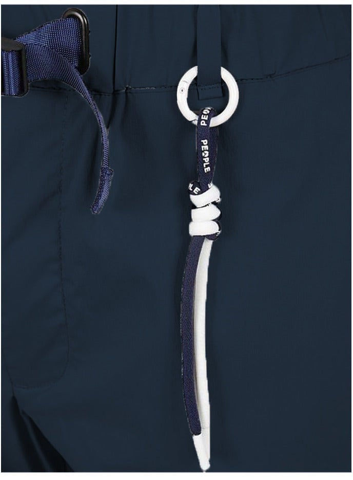 People of Shibuya Kannon Trousers Blu Blauw