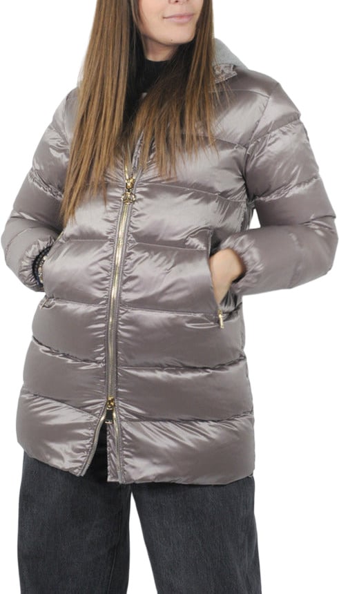 People of Shibuya People of Shibuya Down Jacket Gold Grijs
