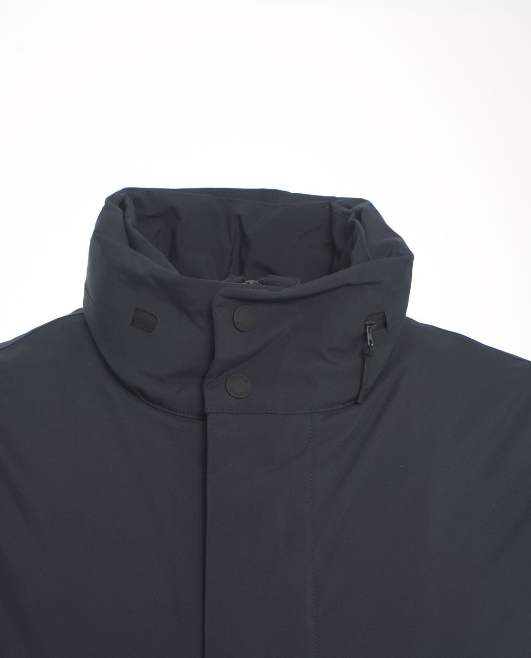 People of Shibuya Technical coat 'Itoku' Blauw