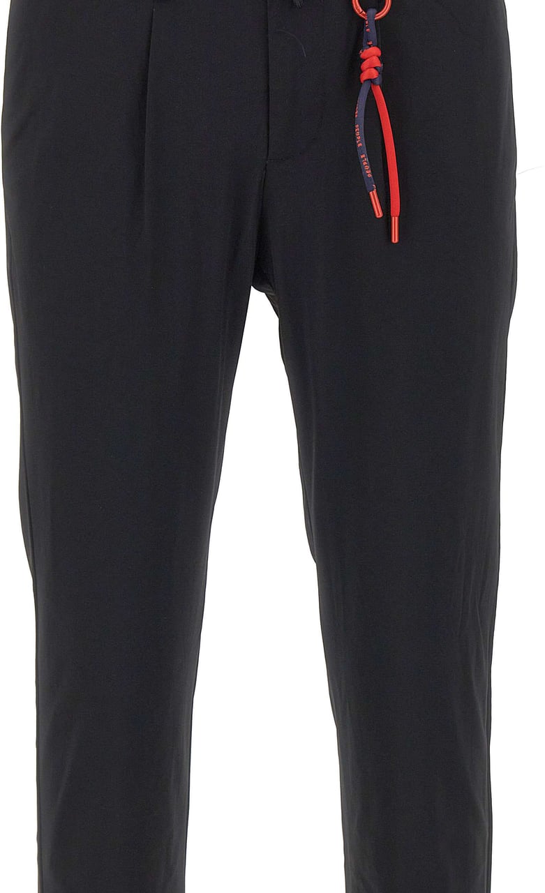 People of Shibuya Trousers Black Zwart