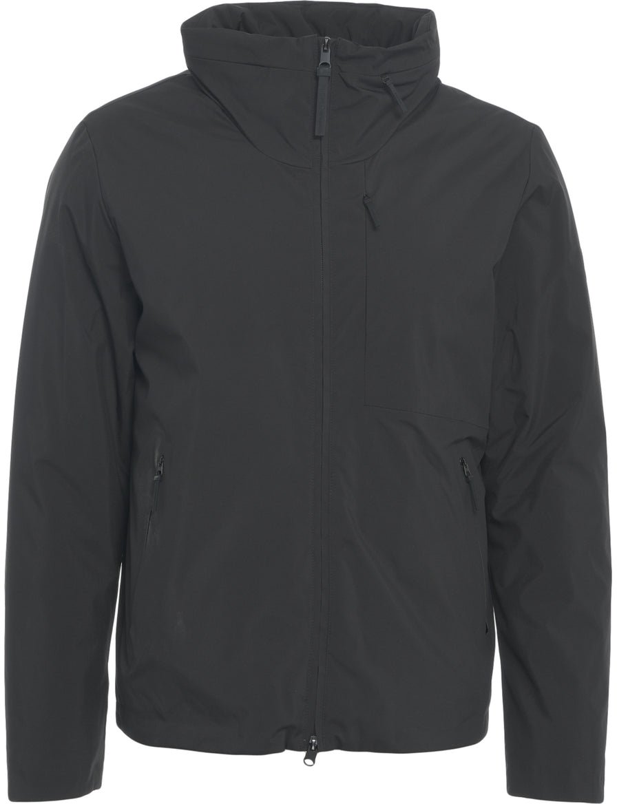 People of Shibuya Technical hooded jacket Zwart