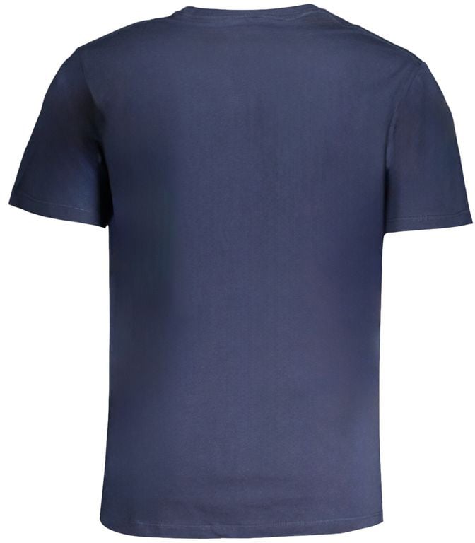 Pepe Jeans Blue Cotton Men T-Shirt Blauw