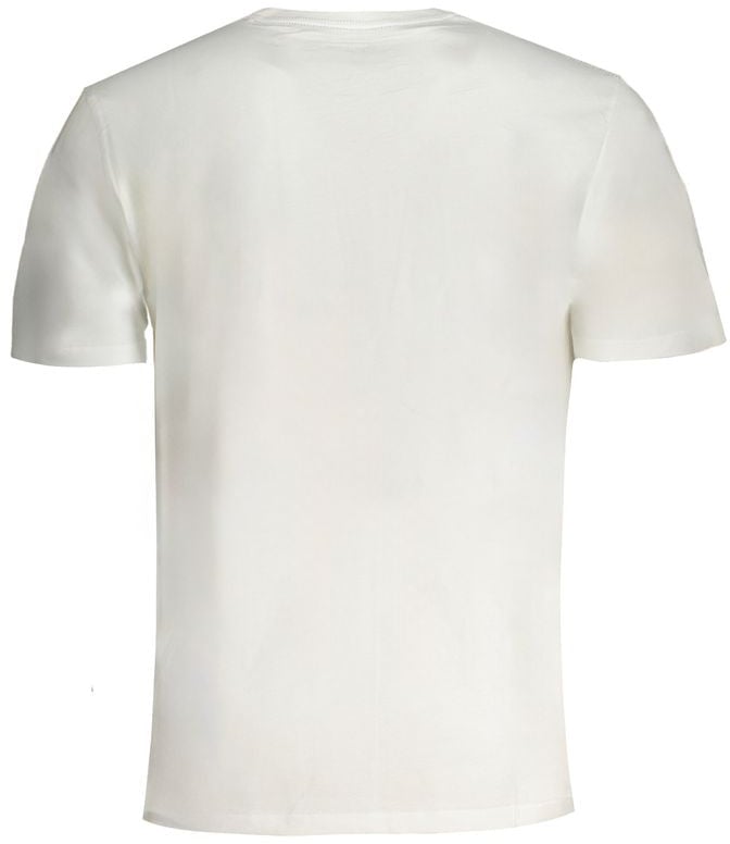 Pepe Jeans Pepe Jeans Bianco Cotton Men T-Shirt Wit