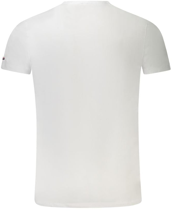 Pepe Jeans Bianco Cotton Men's T-Shirt Wit
