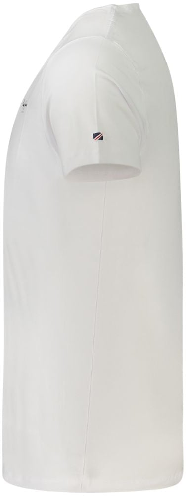 Pepe Jeans Bianco Cotton Men's T-Shirt Wit