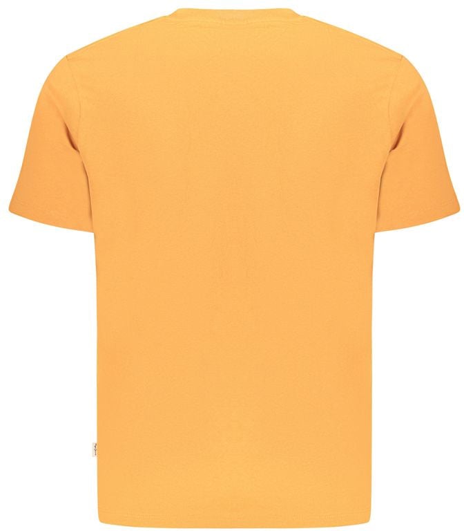 Pepe Jeans Arancione Cotton Men T-Shirt Oranje