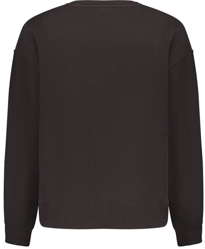 Pepe Jeans Black Polyester Women Sweatshirt Zwart
