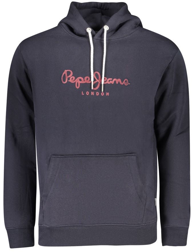 Pepe Jeans Pepe Jeans Blue Cotton Men's Sweatshirt Blauw