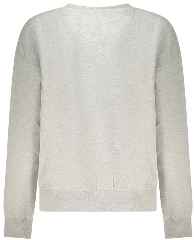 Pepe Jeans Grigio Cotton Women Sweatshirt Grijs
